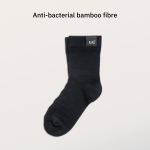 TRTL QUARTER CREW SOCKS